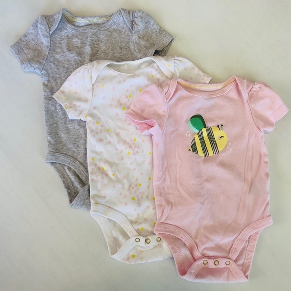 cloud island Other - Set of 3 onesies